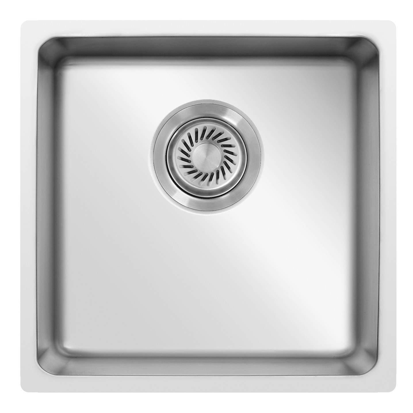 Medizinische Spüle Edelstahl SMR204040 – 40×40×21,5 cm, ohne Überlauf Medizinische Spüle Edelstahl SMR204040 – 40×40×21,5 cm, ohne Überlauf